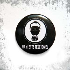 Przypinka NA WIZYTĘ TEŚCIOWEJ.