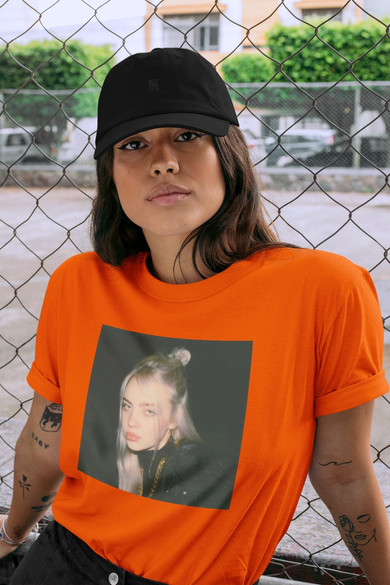 Koszulka z naszywką Billie Eilish 08