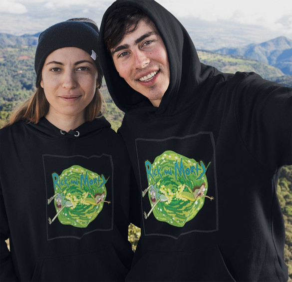 Bluza z naszywką RICK AND MORTY 01
