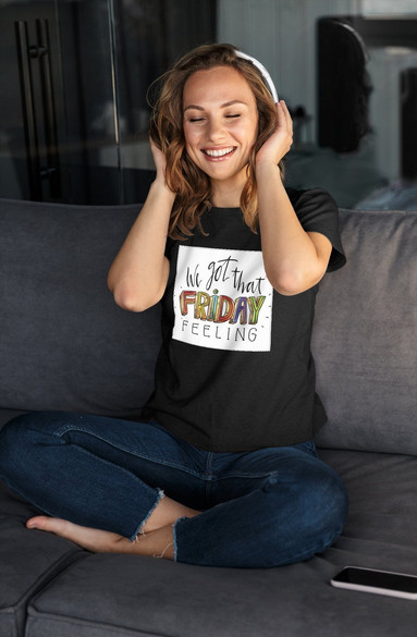 Bluzka damska z naszywką It's Friday !!