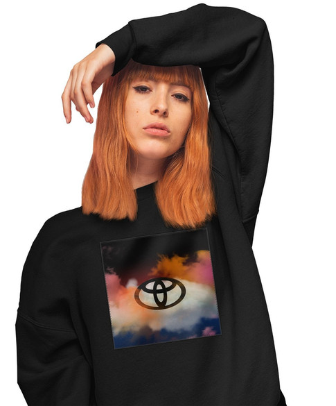 Bluza z naszywką Toyota logo colourful