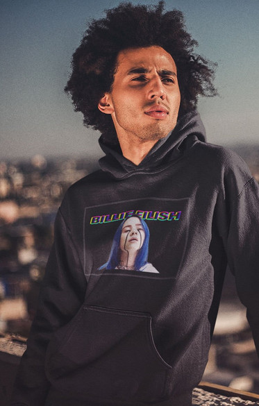 Bluza z naszywką BILLIE EILISH