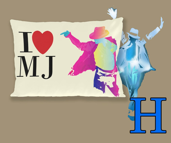 Poduszka MICHAEL JACKSON 60x40cm DUŻO WZORÓW