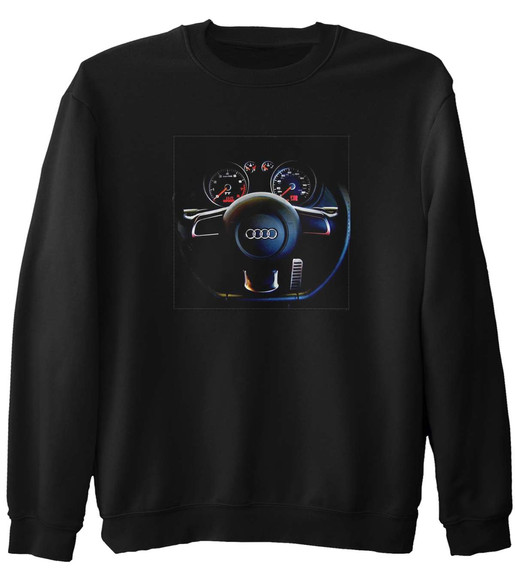 Bluza z naszywką Audi 01