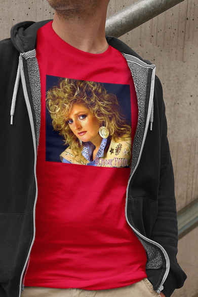 Koszulka z naszywką Bonnie Tyler
