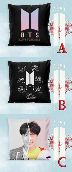 Poduszka BTS DUŻO WZORÓW 40x40