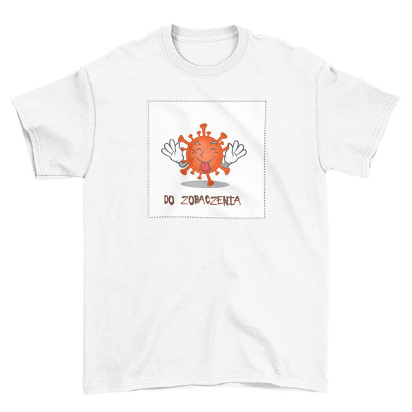 Koszulka z naszywką Do Zobaczenia