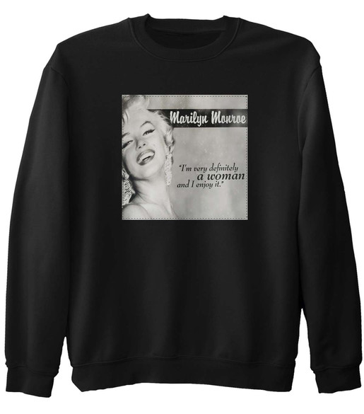 Bluza z naszywką Marilyn Monroe 02