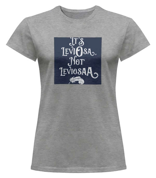 Bluzka damska z naszywką Harry Potter leviosa