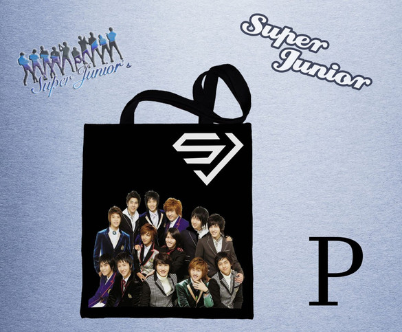 Torba na ramię SUPER JUNIOR #K-POP FULLPRINT WZORY