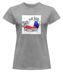 Bluzka damska z naszywką Stranger Things Cap