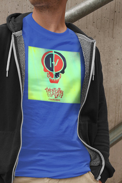 Koszulka z naszywką Twenty One Pilots 07