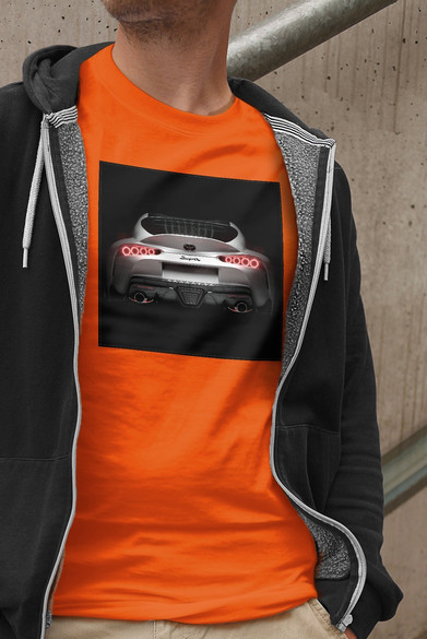 Koszulka z naszywką Toyota back