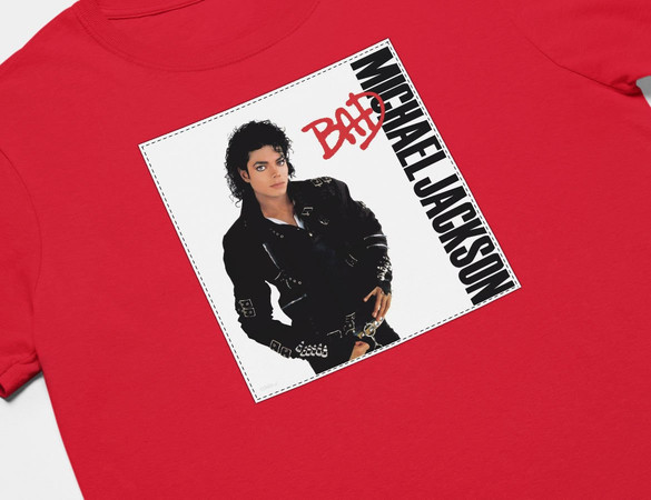 Koszulka z naszywką Michael Jackson 04