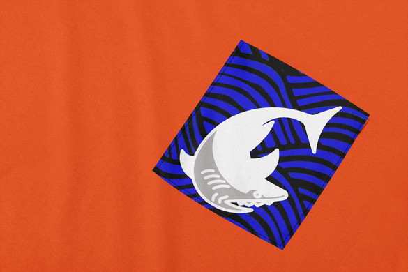 Koszulka z kieszonką REKIN SHARK