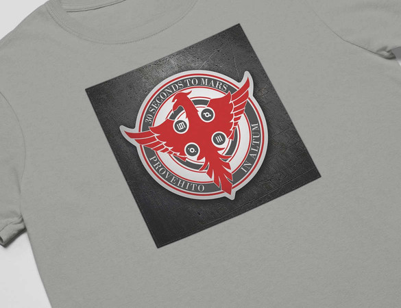 Koszulka z naszywką 30 Seconds To Mars 2