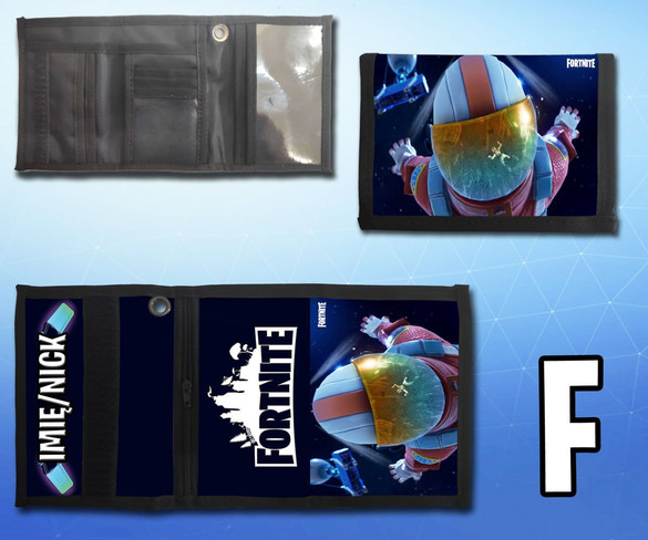 Portfel FORTNITE BATTLE ROYALE + Imię GRATIS 