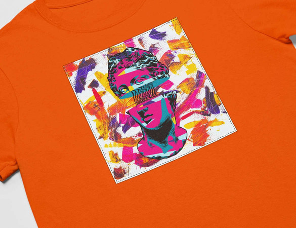 Koszulka z naszywką Psychodelic 06