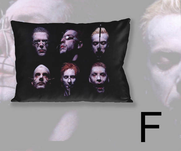 Poduszka RAMMSTEIN 60x40cm WZORY