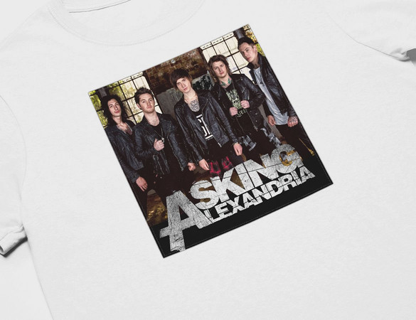 Koszulka z naszywką Asking Alexandria 1