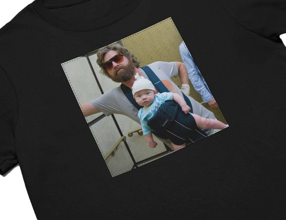 Koszulka z naszywką Kac Vegas Alan&Baby