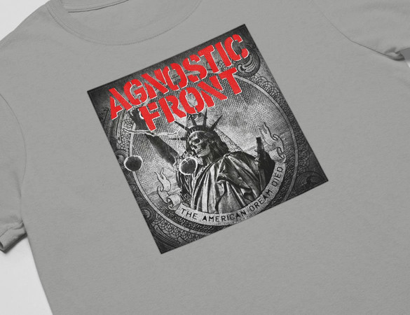 Koszulka z naszywką Agnostic Front 02