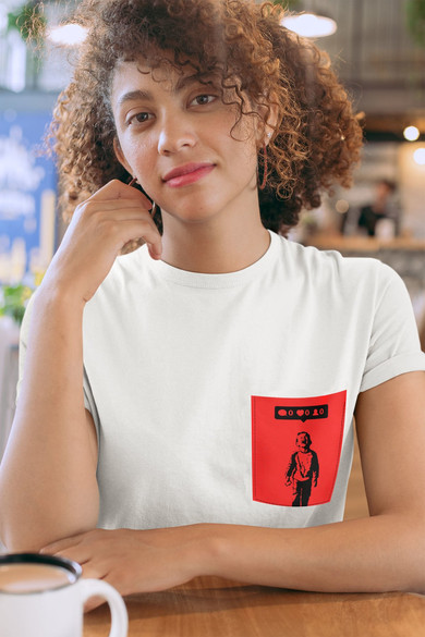 Koszulka z kieszonką BANKSY 02