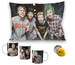 Zestaw 5 SECONDS OF SUMMER poduszka+kubek +GRATIS!