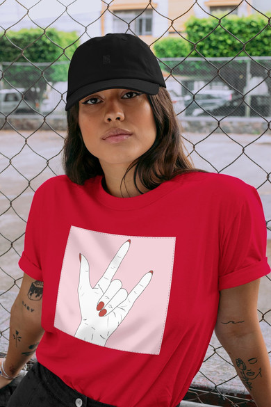 Koszulka z naszywką Sweet Metal Gesture