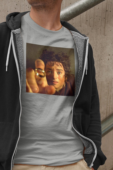 Koszulka z naszywką Frodo Baggins