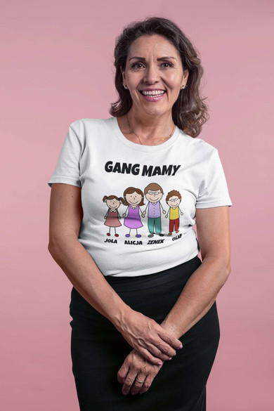 Koszulka Twoja ekipa GANG KREATOR NADRUKU