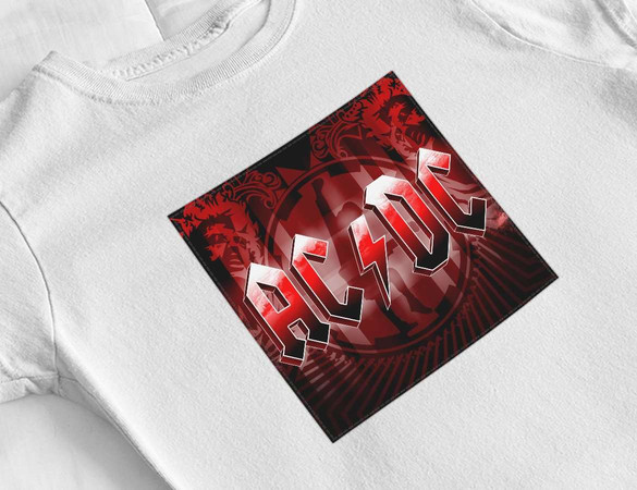 Bluzka damska z naszywką AC/DC Black Ice