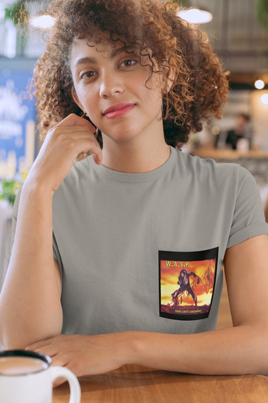 Koszulka z kieszonką W.A.S.P.