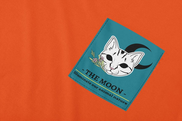 Koszulka z kieszonką THE MOON