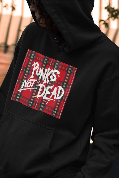 Bluza z naszywką PUNKS NOT DEAD