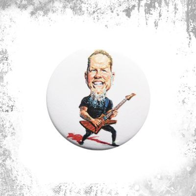 Przypinka JAMES HETFIELD