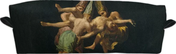 Piórnik Lot czarowników Francisco Goya