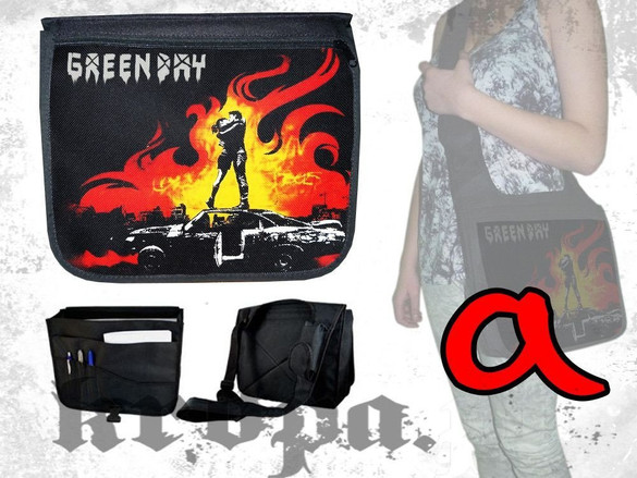 Torba szkolna na ramię GREEN DAY