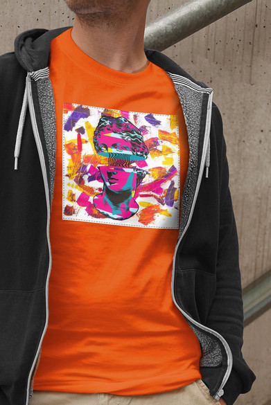 Koszulka z naszywką Psychodelic 06