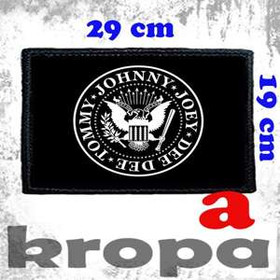 Naszywka duża na ubranie RAMONES