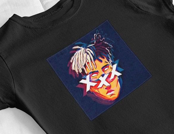 Bluzka damska z naszywką XXXTENTATION 02