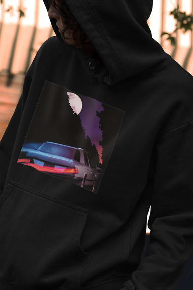 Bluza z naszywką Mercedes at night