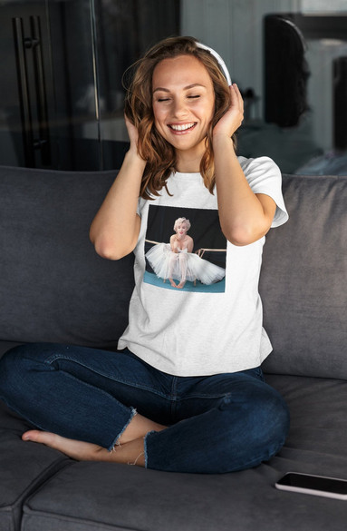 Bluzka damska z naszywką Marilyn Monroe 01