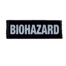 Naszywka BIOHAZARD
