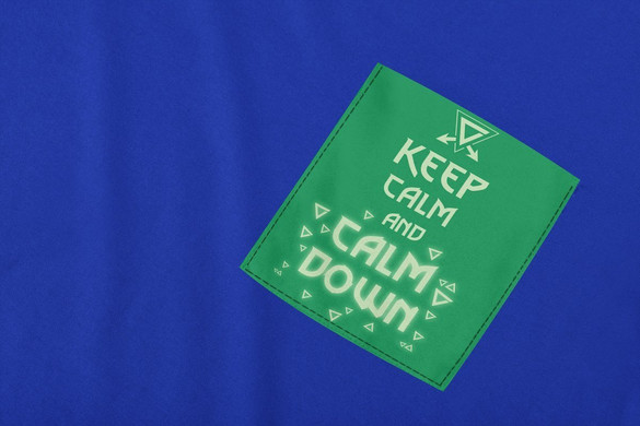 Koszulka z kieszonką KEEP CALM AXII