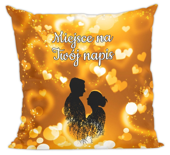 Poduszka na Walentynki DODAJ NAPIS