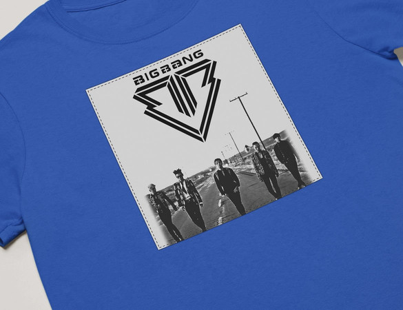 Koszulka z naszywką BIG BANG  band