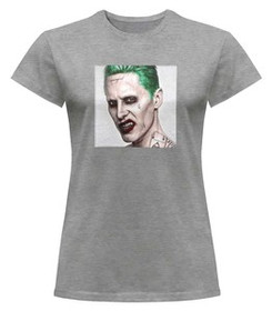 Bluzka damska z naszywką Joker Jared Leto