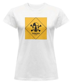 Bluzka damska z naszywką Breaking Bad toxic