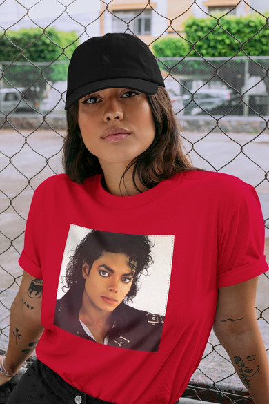 Koszulka z naszywką Michael Jackson 05